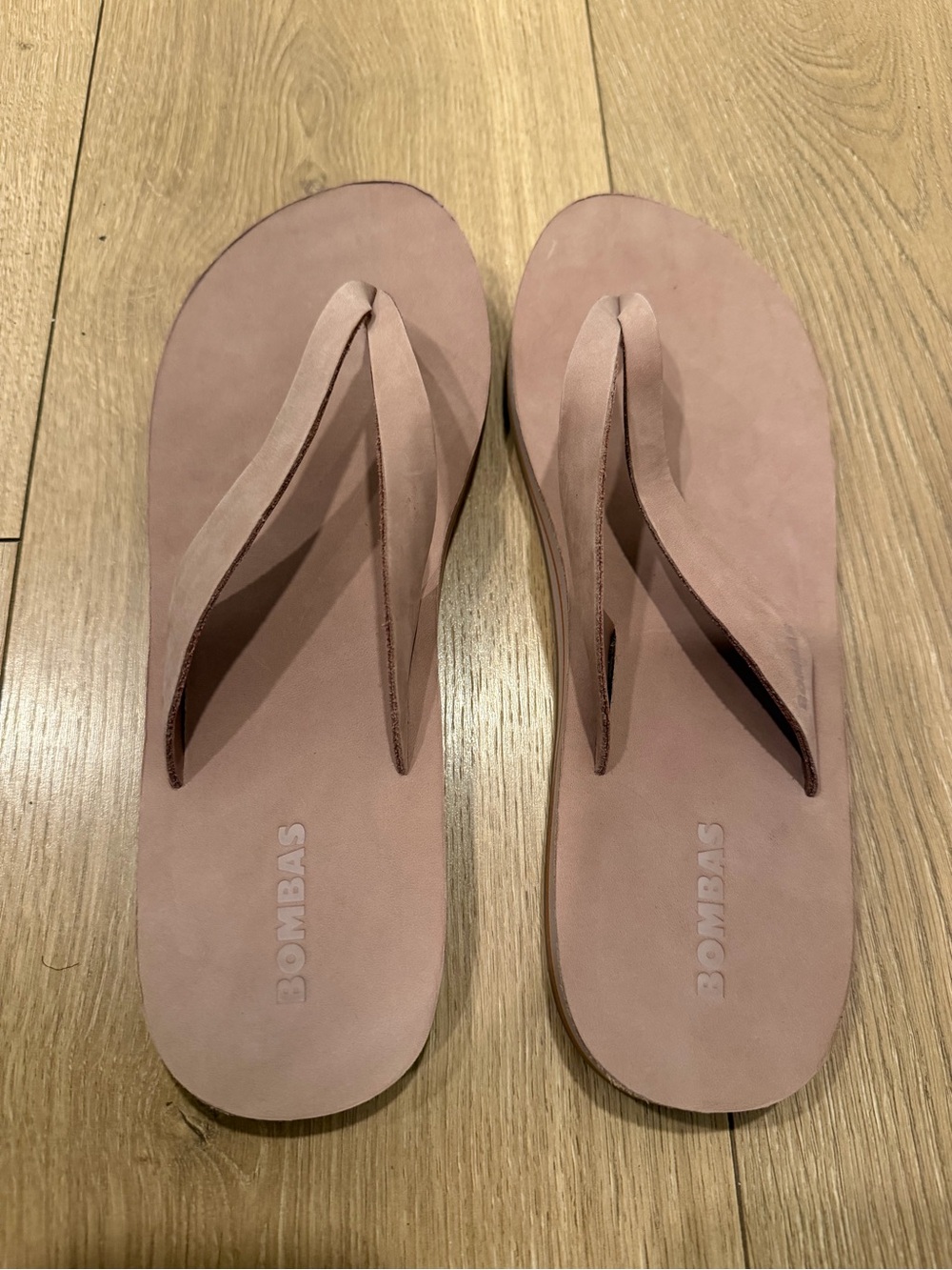 Bombas Women's Mauve Pink Flip Flop Sandals